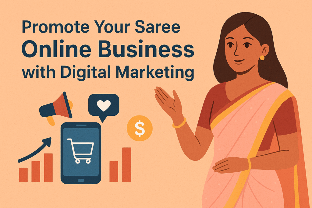 promote your saree business online